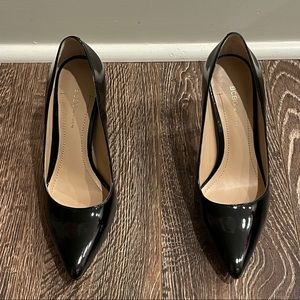 BCBGeneration Black Patented Heels